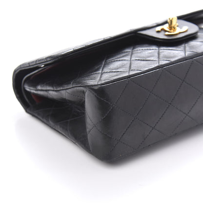 Chanel Lambskin Quilted Medium Double Flap Black 6 of 13