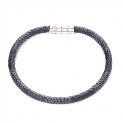 Louis Vuitton Damier Graphite Keep It Bracelet 19 5 of 6