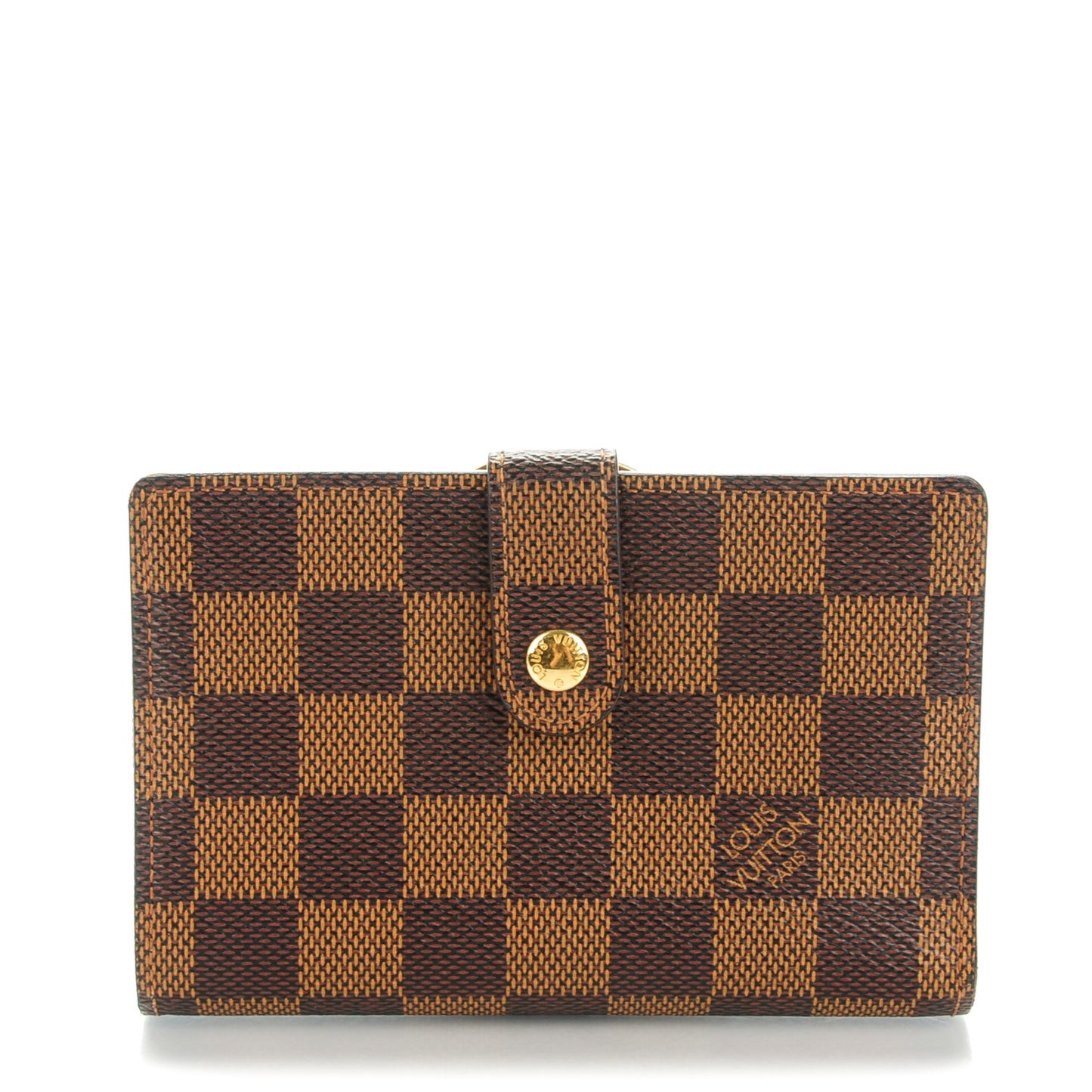 Damier Ebene French Purse Wallet