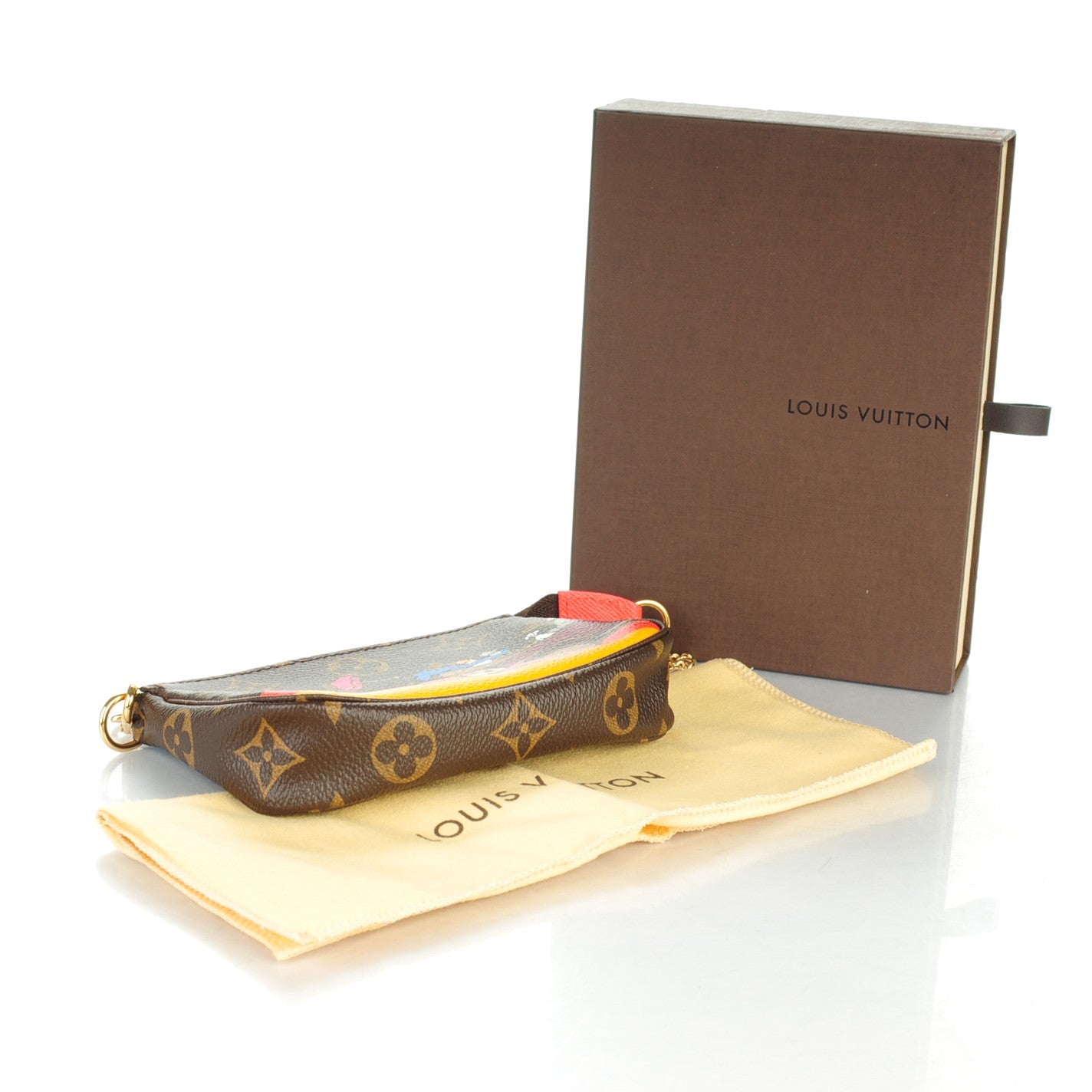 Louis Vuitton Monogram 2015 Christmas Animation Mini Pochette Accessories 4 of 7