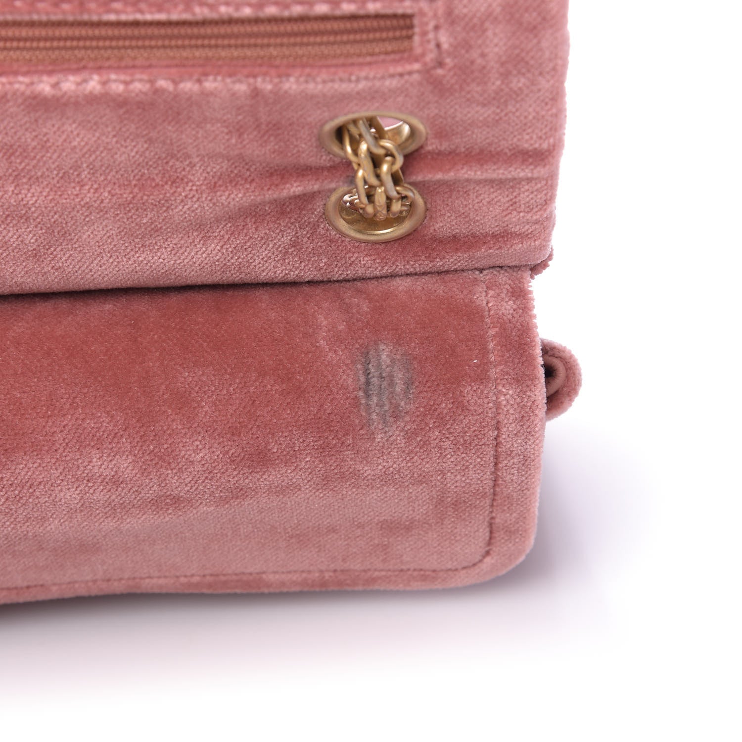 Chanel Velvet Quilted 2.55 Reissue 225 Flap Pink 11 of 12