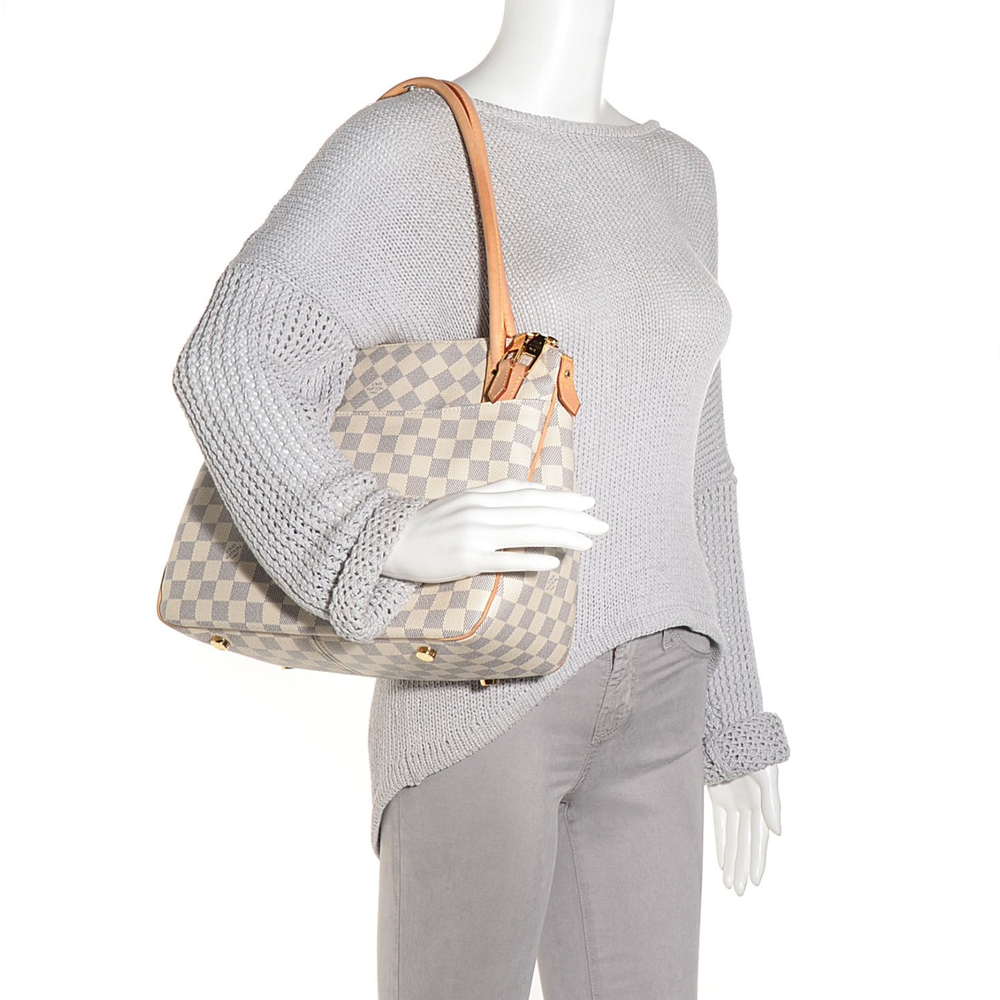Damier Azur Figheri PM
