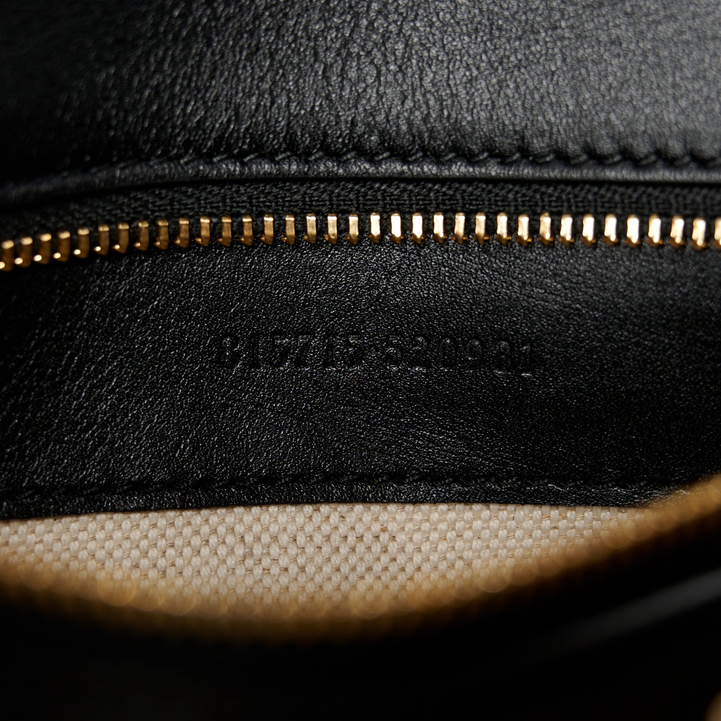 Calfskin Blondie Medium Shoulder Bag Black