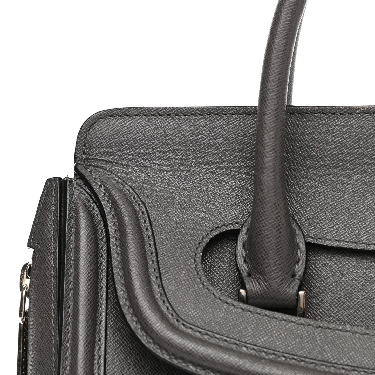 Calfskin Large Heroine Grey