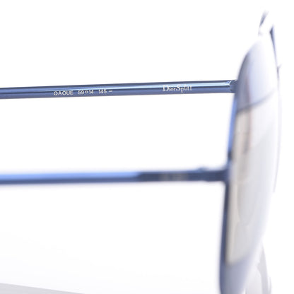 Christian Dior Split 1 Aviator Sunglasses Blue Silver 5 of 7