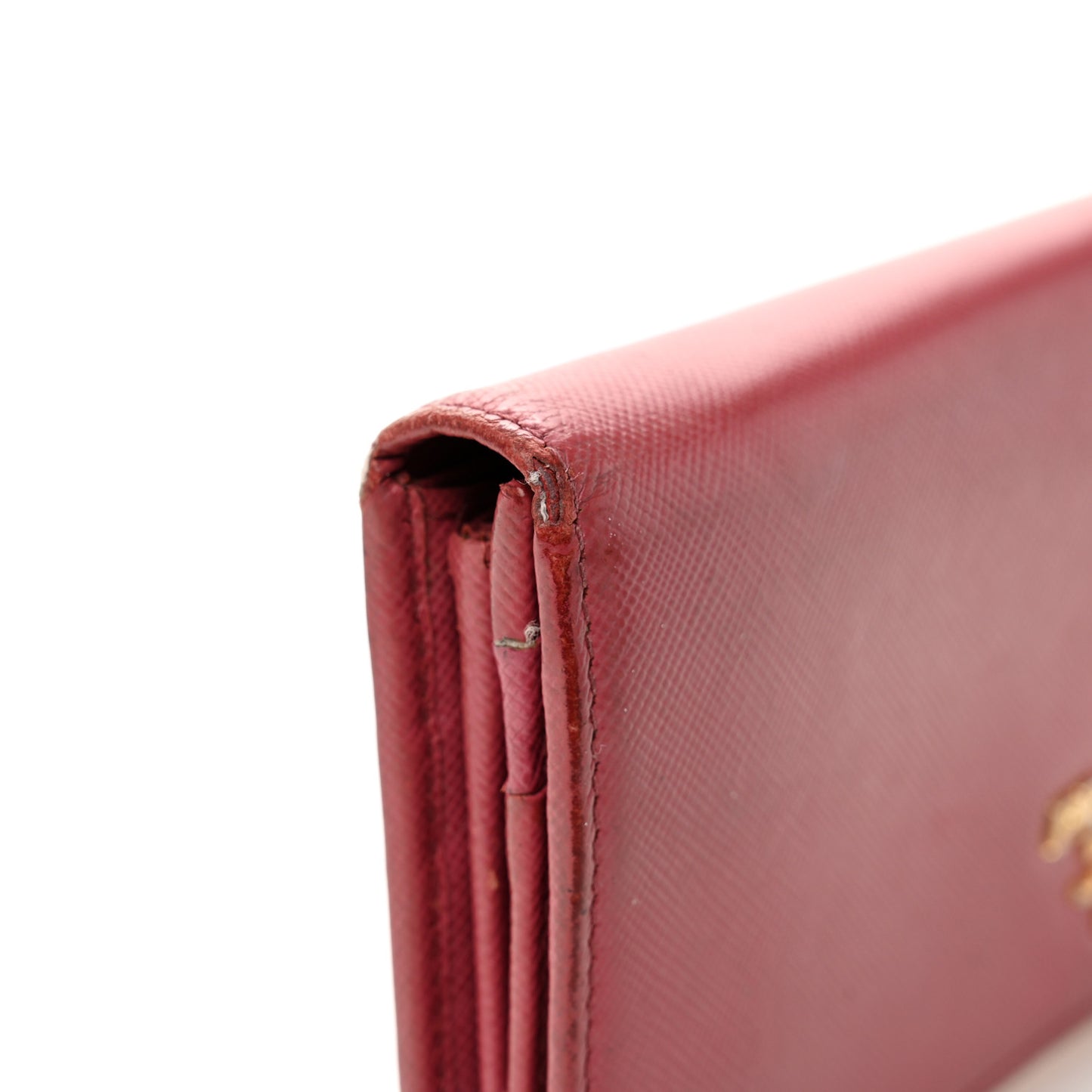 Saffiano Metal Continental Flap Wallet Bruyere
