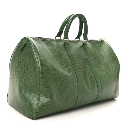 Louis Vuitton Epi Keepall 45 Borneo 2 of 9