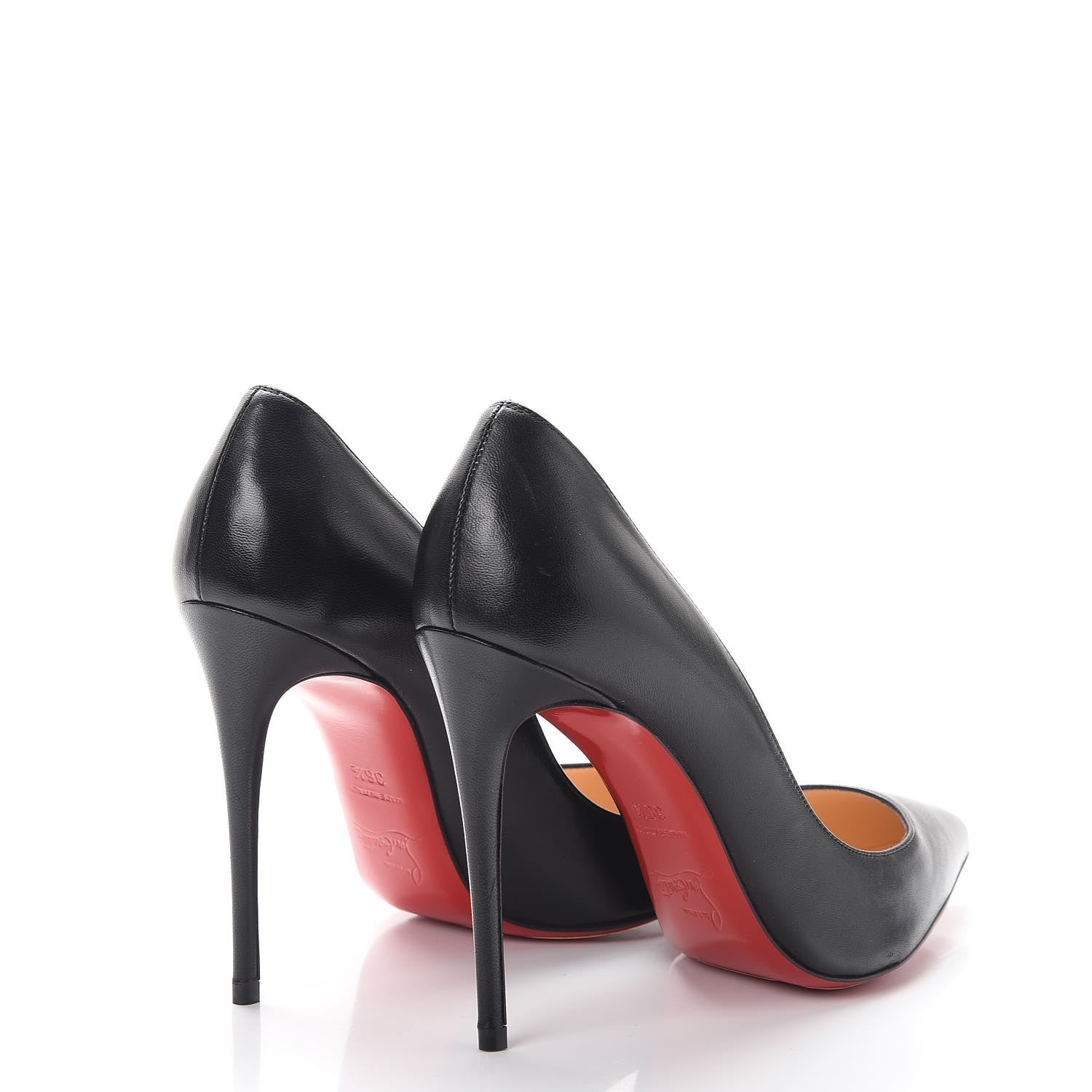 Christian Louboutin Kid Pigalle Follies 100 Pumps 36.5 Black 4 of 9