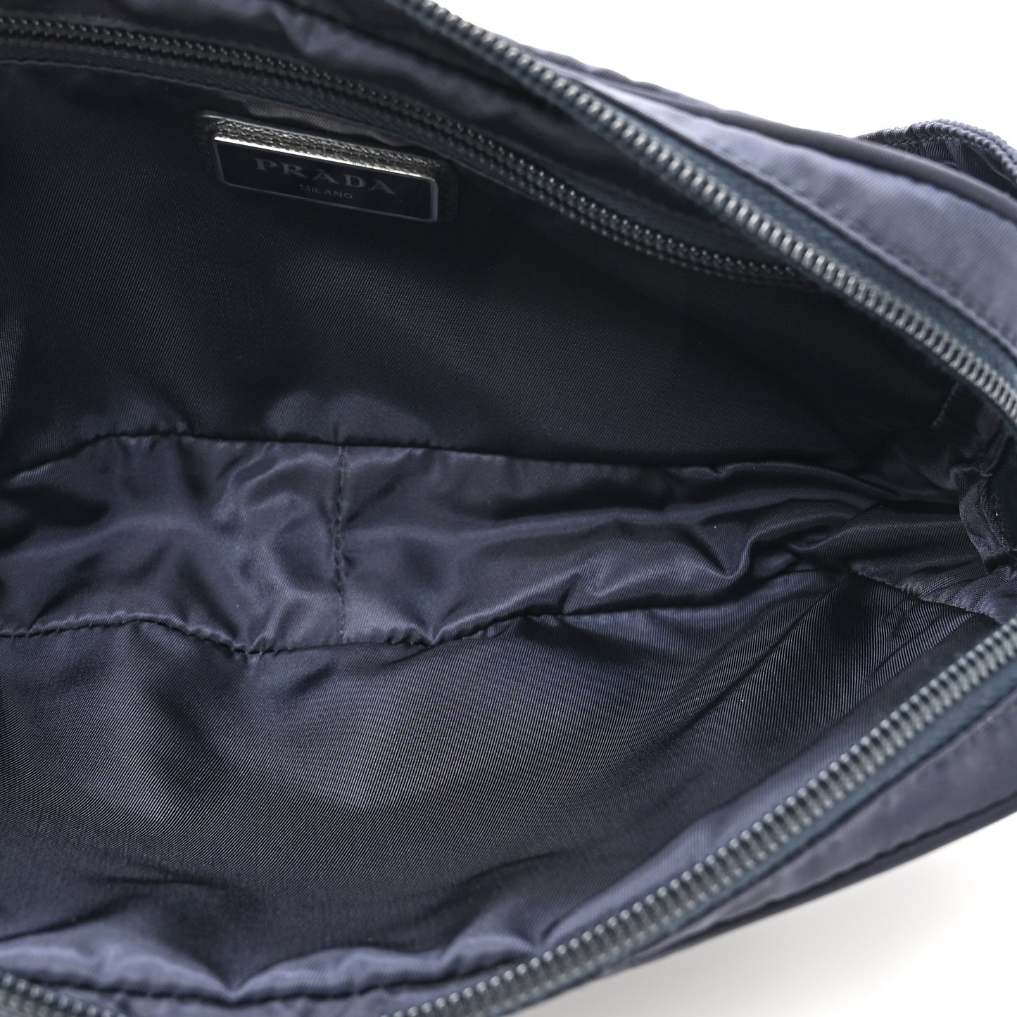 Re-Nylon Saffiano Belt Bag Navy