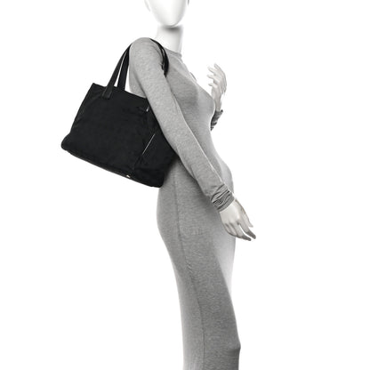 Chanel Nylon Medium Travel Tote Black 2 of 10