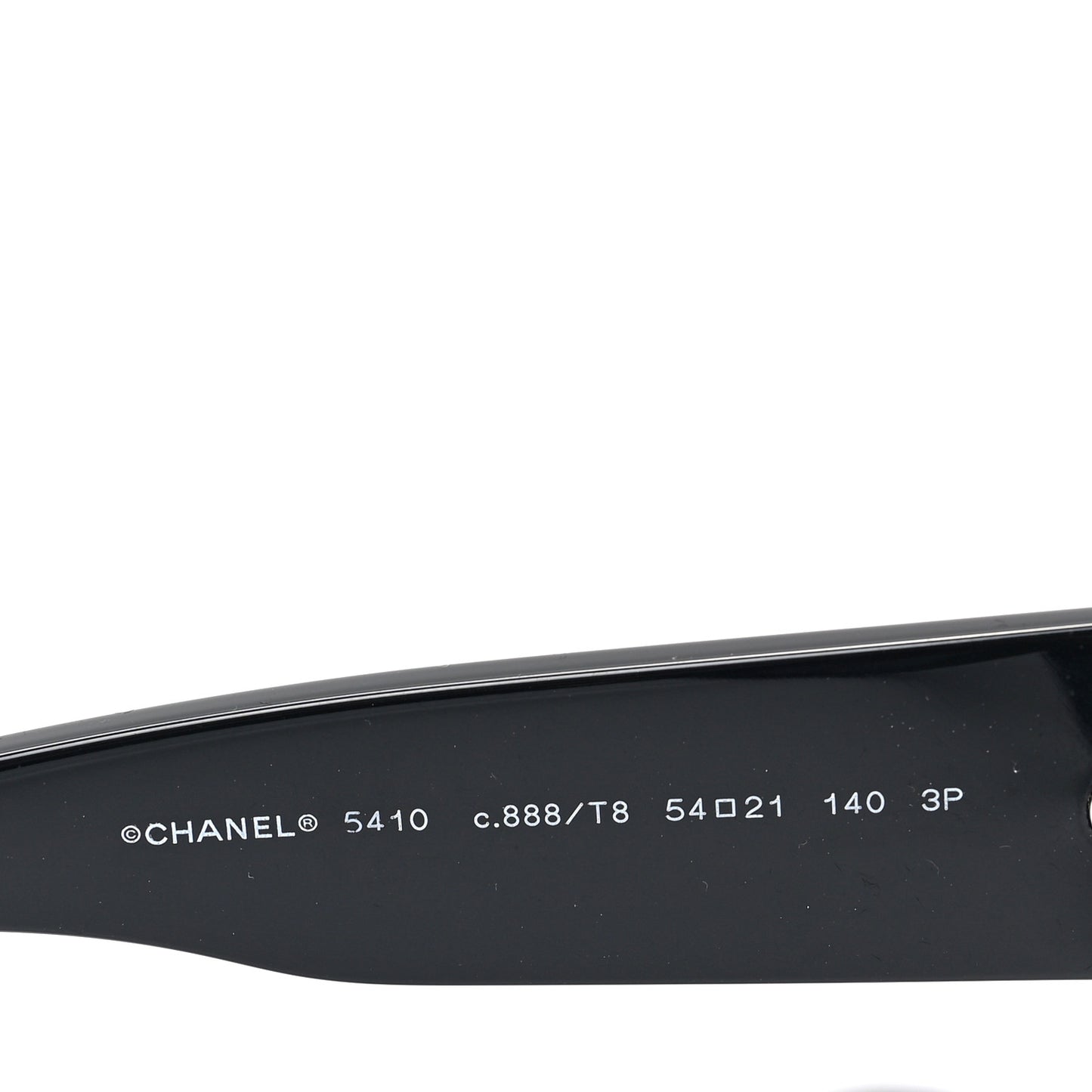 Acetate Polarized Round Sunglasses 5410 Black