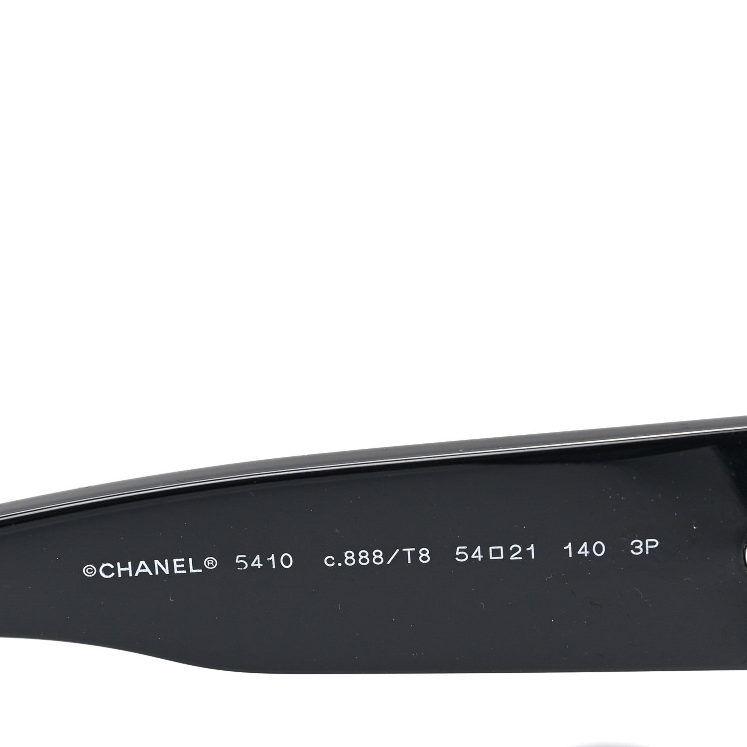Chanel Acetate Polarized Round Sunglasses 5410 Black 6 of 7