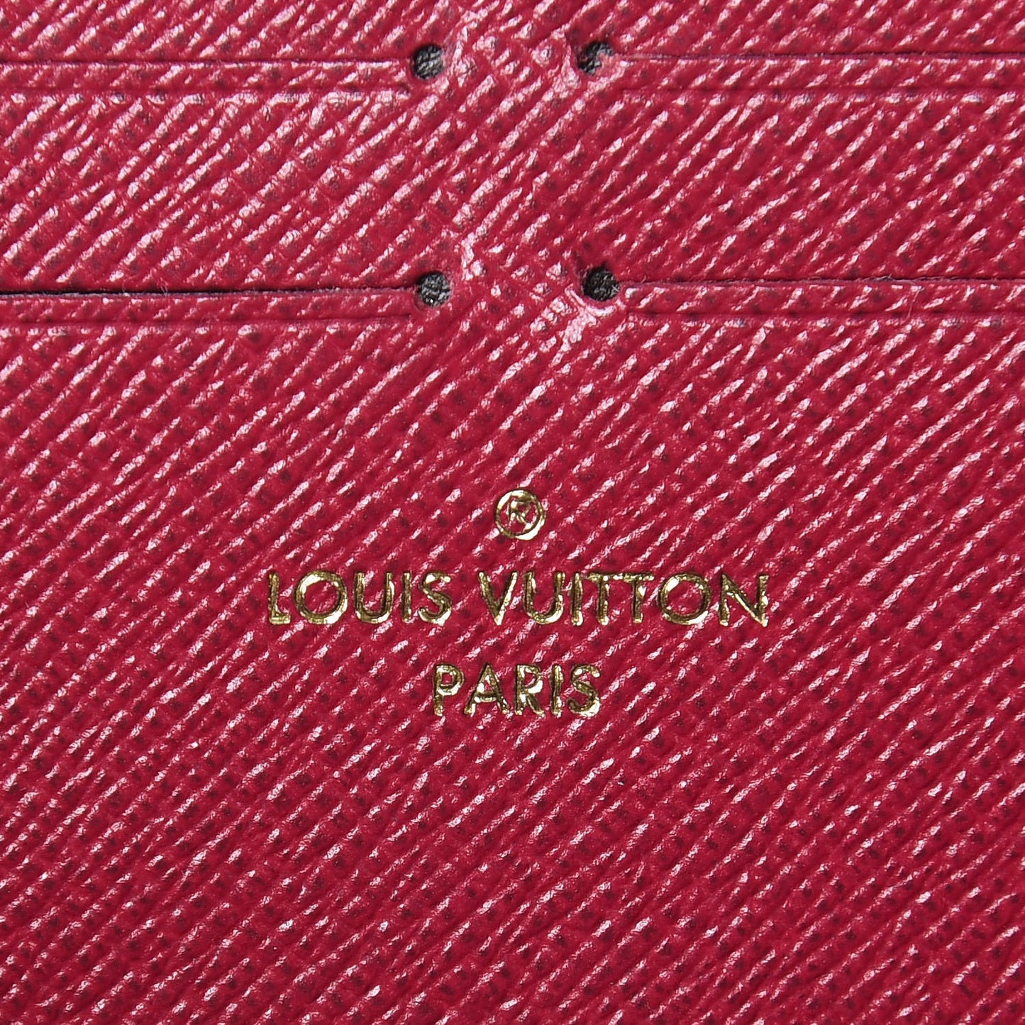 Monogram Clemence Wallet Fuchsia