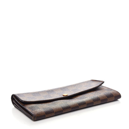 Louis Vuitton Damier Ebene Sarah Wallet 4 of 8