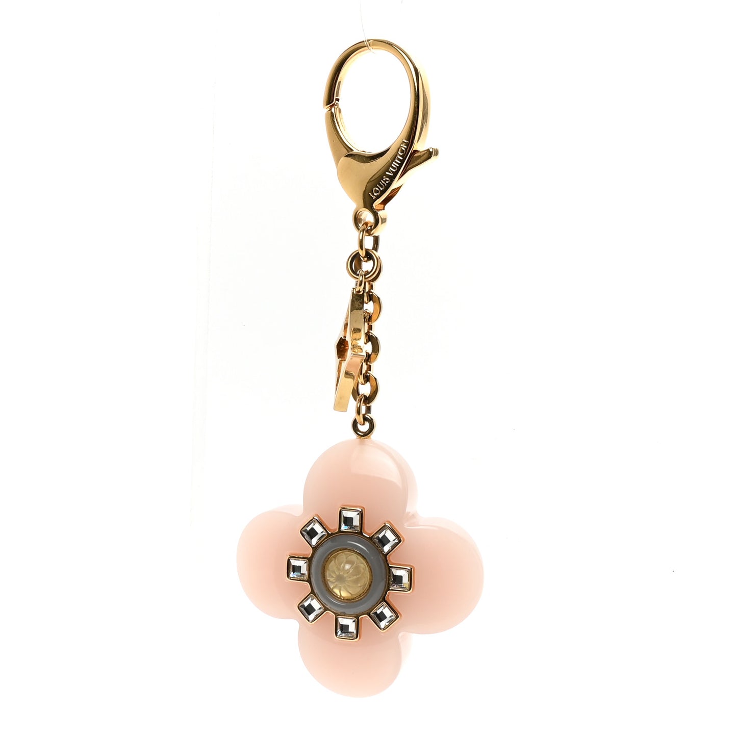 Fleur d Etoile Bag Charm Rose