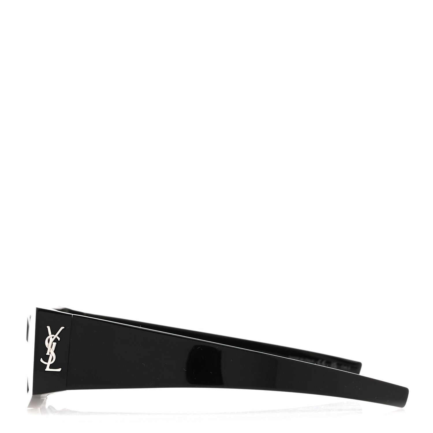 Saint Laurent Acetate Rectangle SL M140/F Sunglasses Black 3 of 9