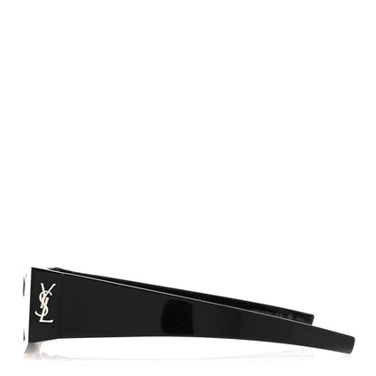 Saint Laurent Acetate Rectangle SL M140/F Sunglasses Black 3 of 9