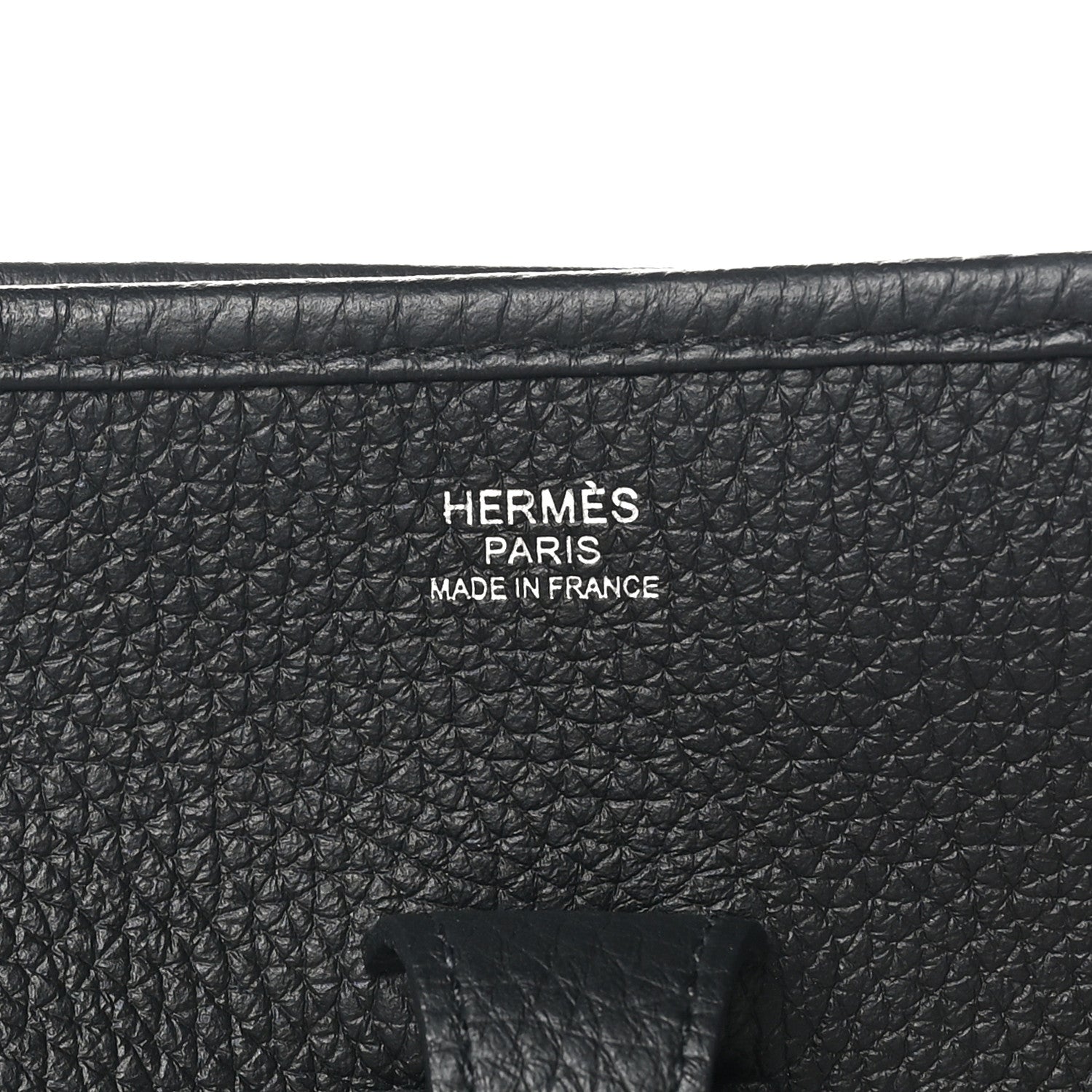 Hermes Taurillon Clemence EVELYNE III PM Black 6 of 11
