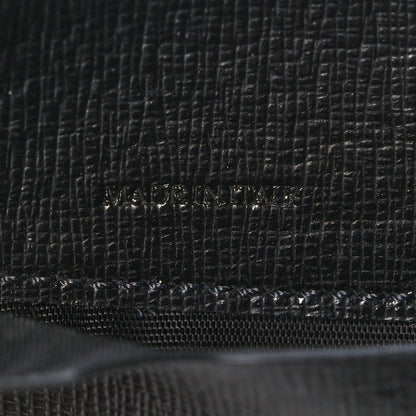 Off-White Calfskin Logo Zip Card Holder Black 7 of 12