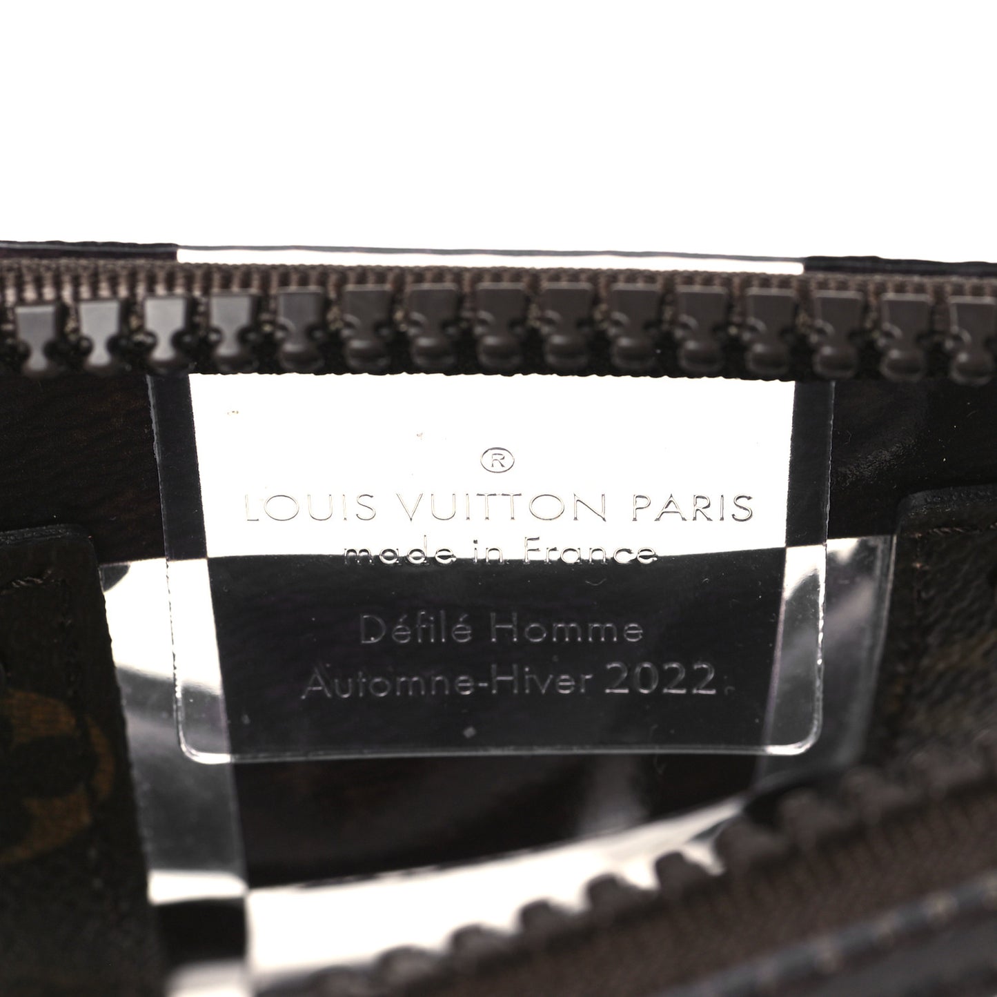 PVC Monogram Chess Keepall Bandouliere 25