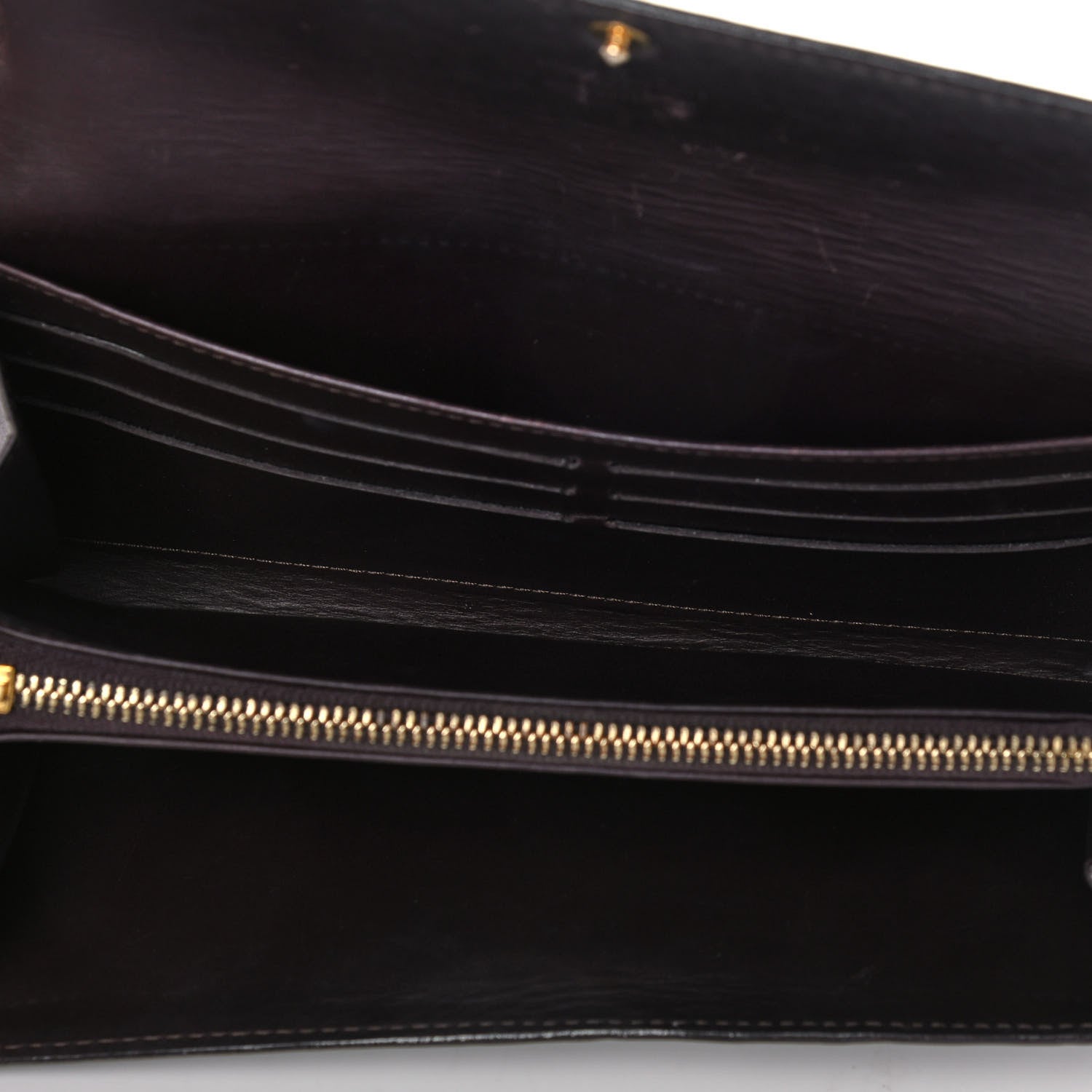 Louis Vuitton Vernis Sarah Wallet Amarante 5 of 11