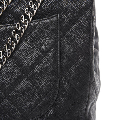 Chanel Washed Caviar Quilted 2.55 Reissue 227 Bijoux Chain Flap Black 14 of 15