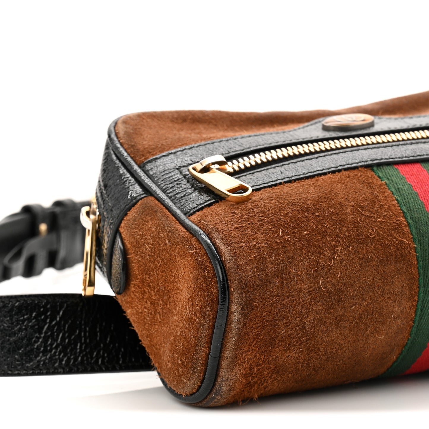 Suede Small Ophidia Belt Bag 95 38 Brown
