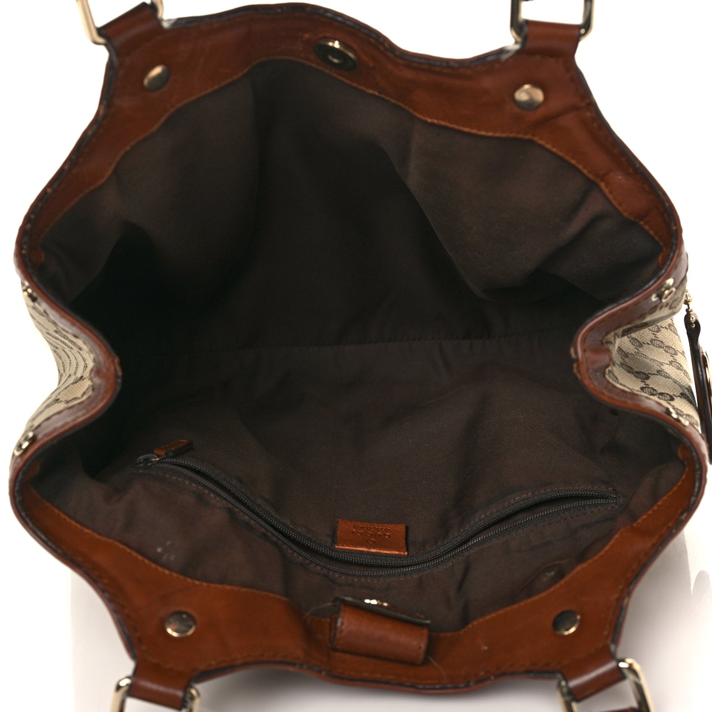 Monogram Medium Sukey Tote Brown