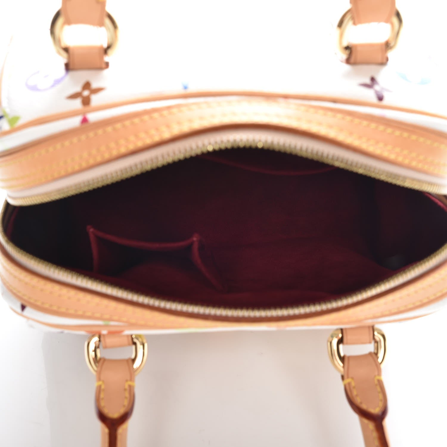 Louis Vuitton Monogram Multicolor Priscilla White 5 of 7