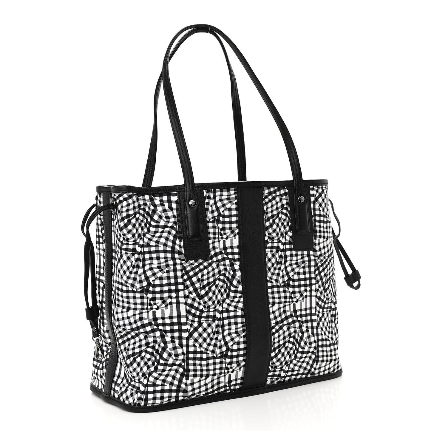 Visetos Medium Liz Reversible Shopper Tote Black