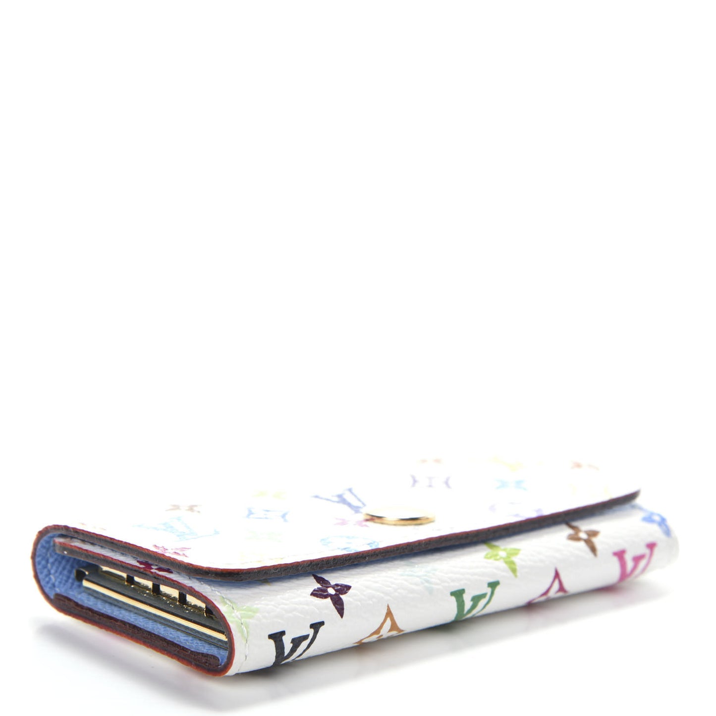 Monogram Multicolor Multicles 4 Key Holder White Raisin