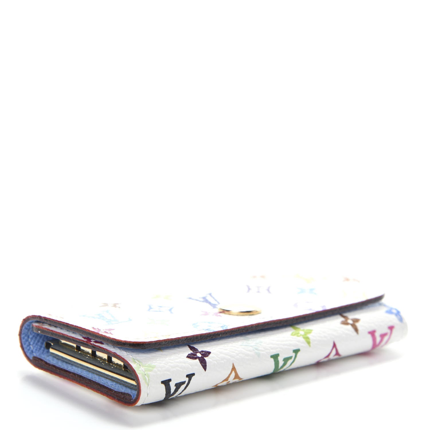 Louis Vuitton Monogram Multicolor Multicles 4 Key Holder White Raisin 4 of 6