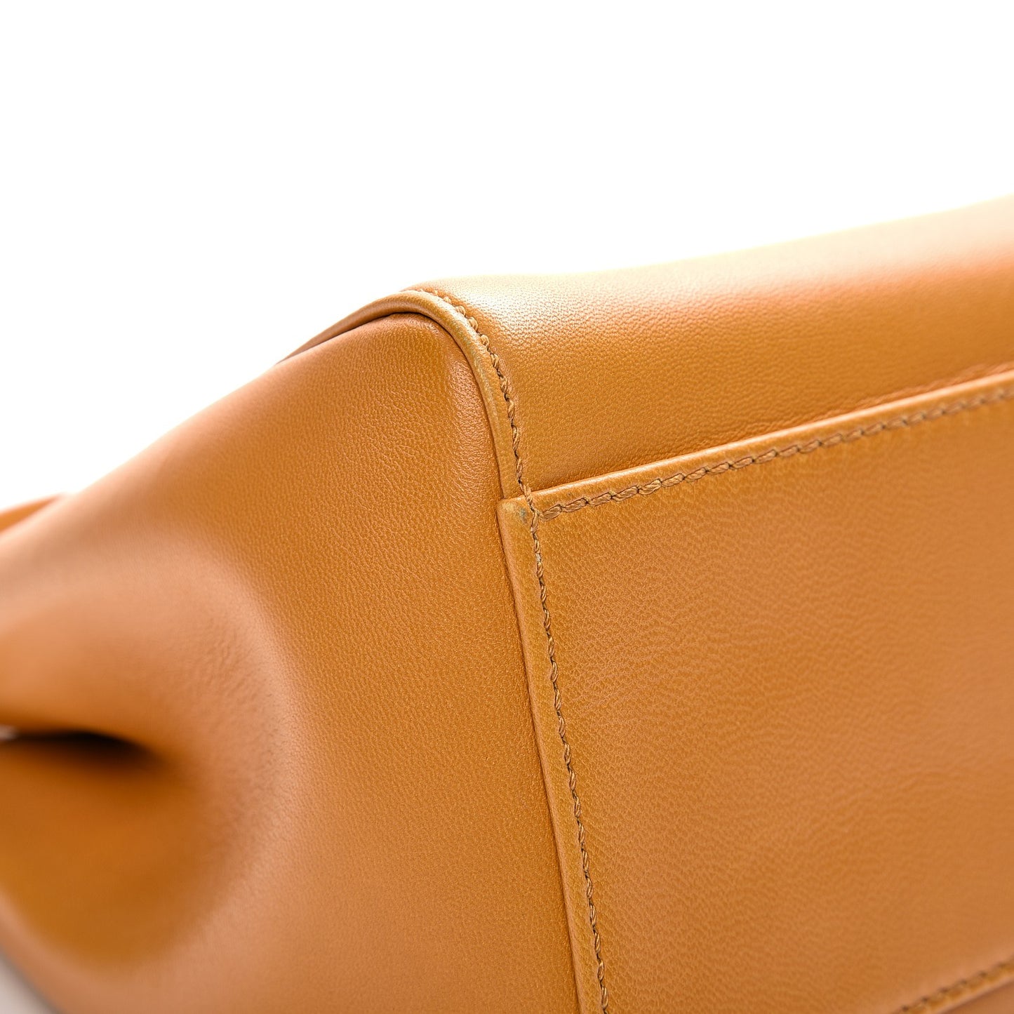 Nappa Mini Peekaboo Iconic Satchel Giallo Syrup
