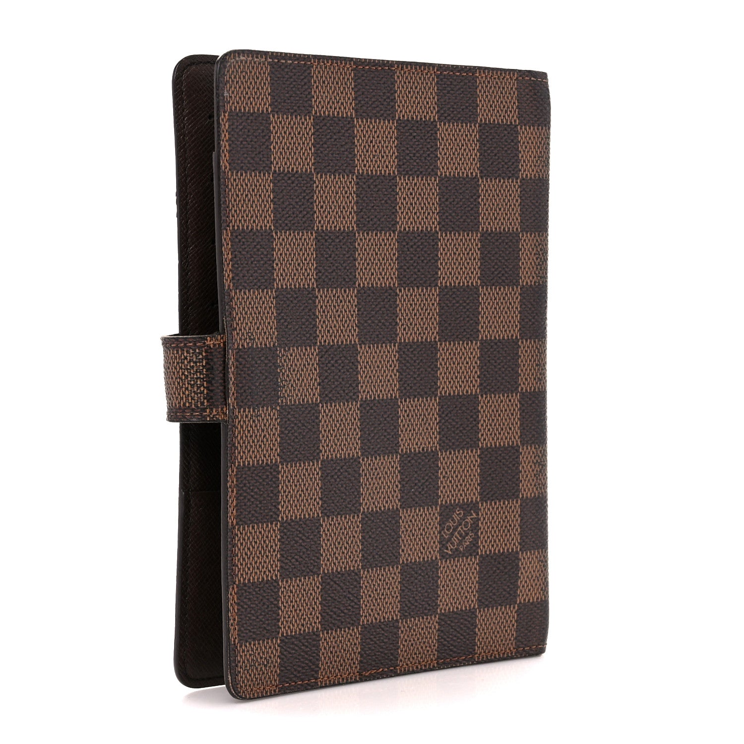 Louis Vuitton Damier Ebene Medium Ring Agenda Cover 3 of 12