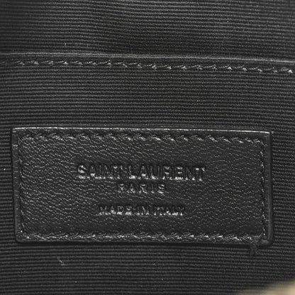 Saint Laurent Grain De Poudre Paris Zipped Tablet Holder Greyish Brown 8 of 9