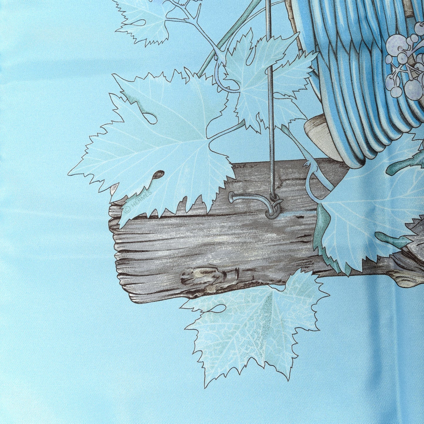 Silk Vendanges Scarf 90