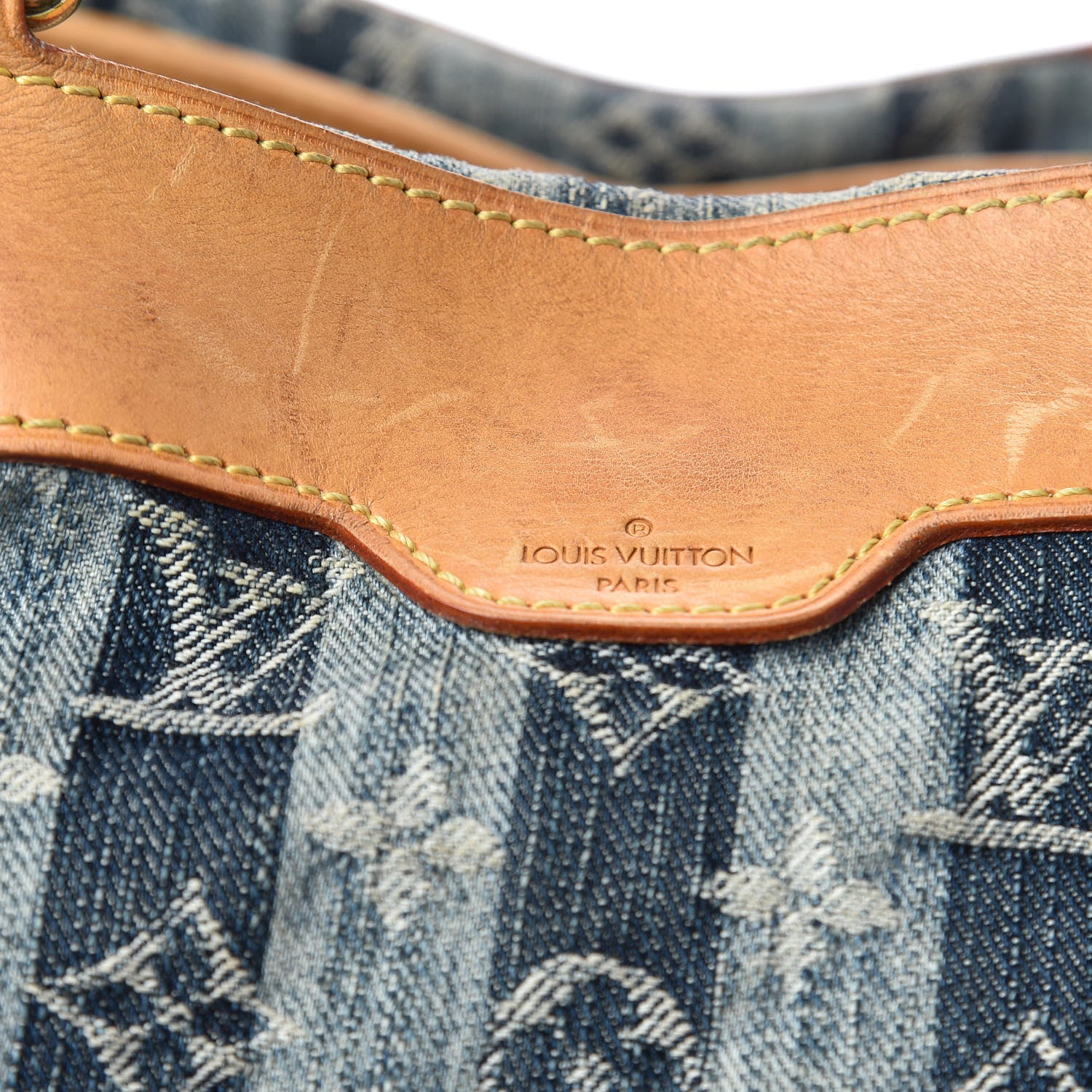 Louis Vuitton Denim Raye Cabas GM 16 of 28