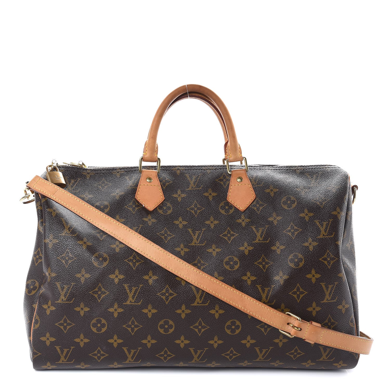 Louis Vuitton Monogram Speedy Bandouliere 40 1 of 13