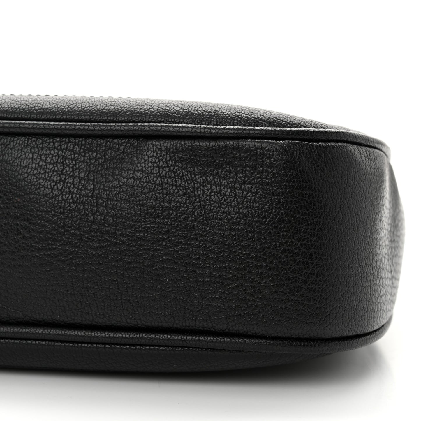 Goatskin Small Aphrodite Shoulder Bag Black