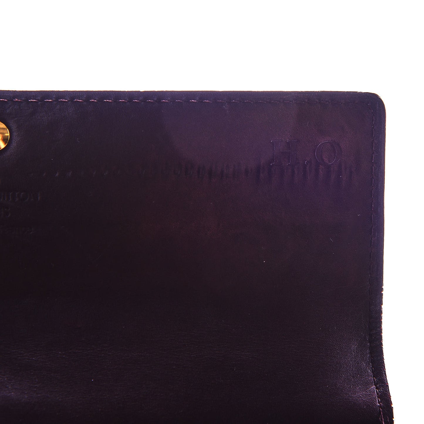 Vernis Sarah Wallet Amarante