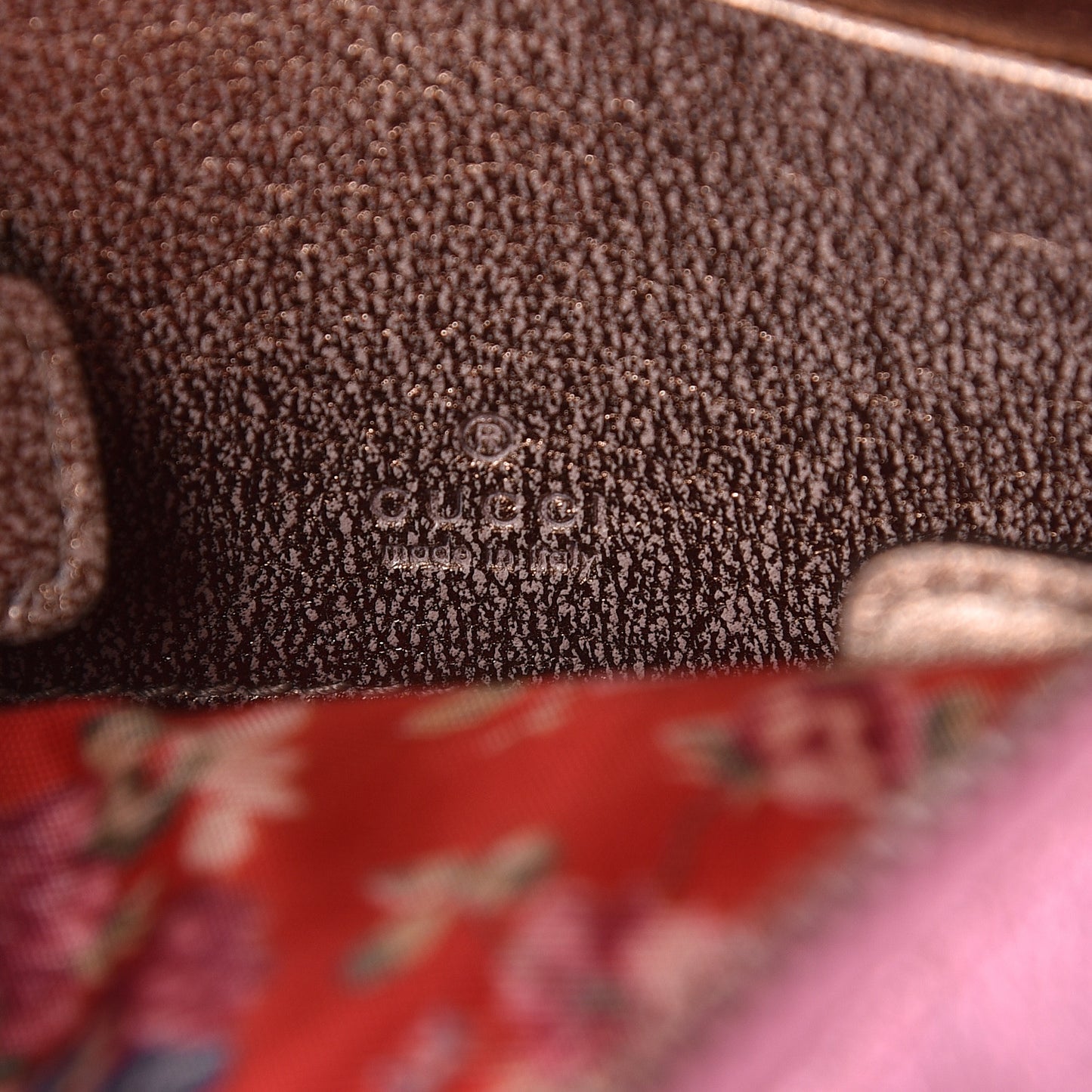 Laminated Nappa Trapuntata Mini Zumi Dome Shoulder Bag Rosa Lago Rame