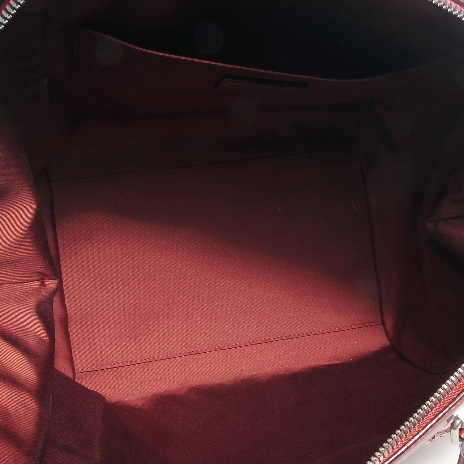 Louis Vuitton Sequin Monogram Sunshine Express North South Burgundy 5 of 7