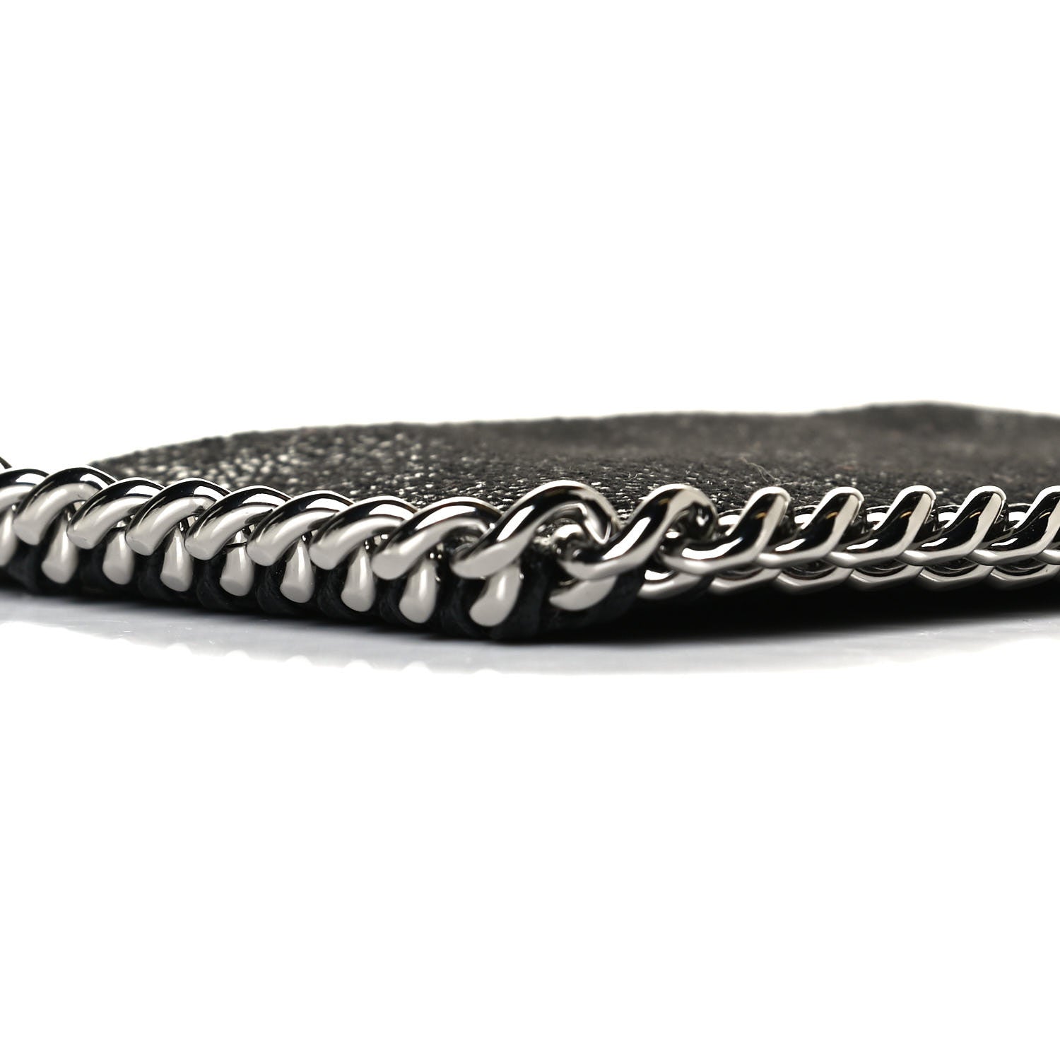 Stella McCartney Shaggy Deer Falabella Card Holder Black 8 of 11