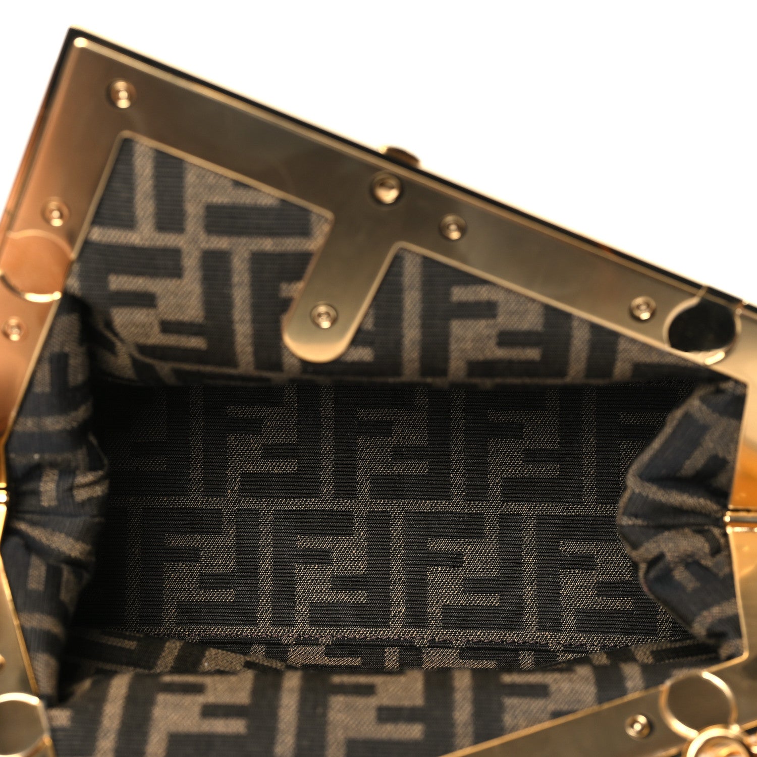 Fendi Shiny Nappa Small Fendi First Mimosa 5 of 9