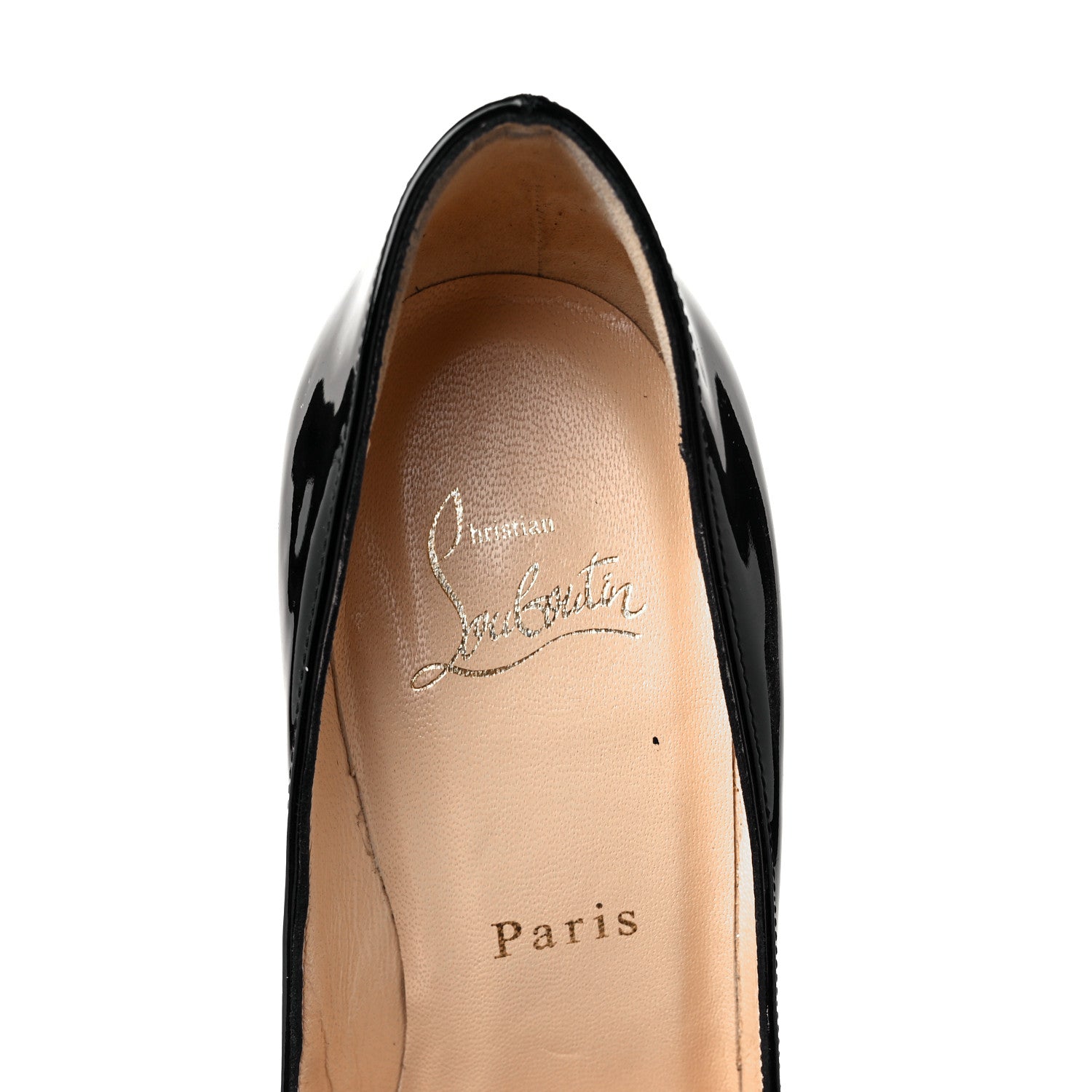 Christian Louboutin Patent So Kate 120 Pumps 37 Black 7 of 7