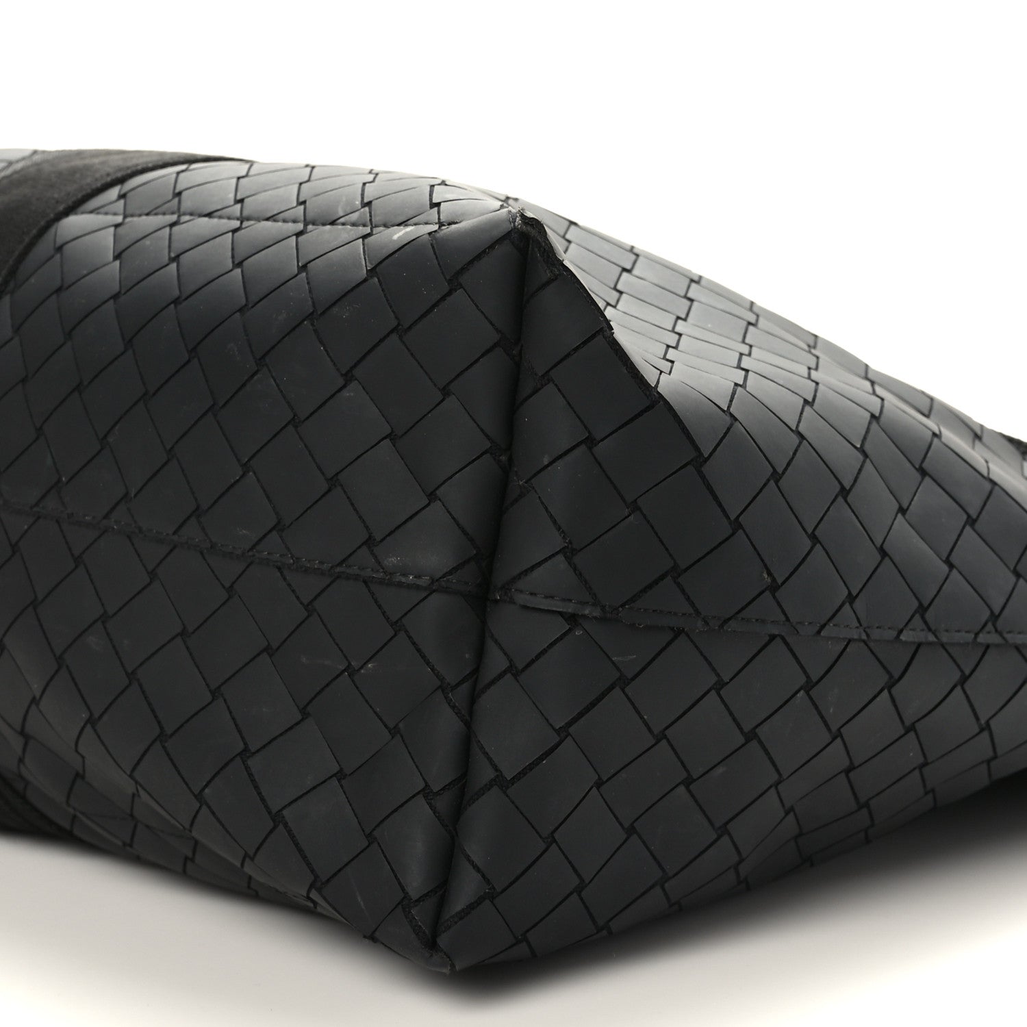 Bottega Veneta Intrecciato Rubber Tote Black 9 of 9
