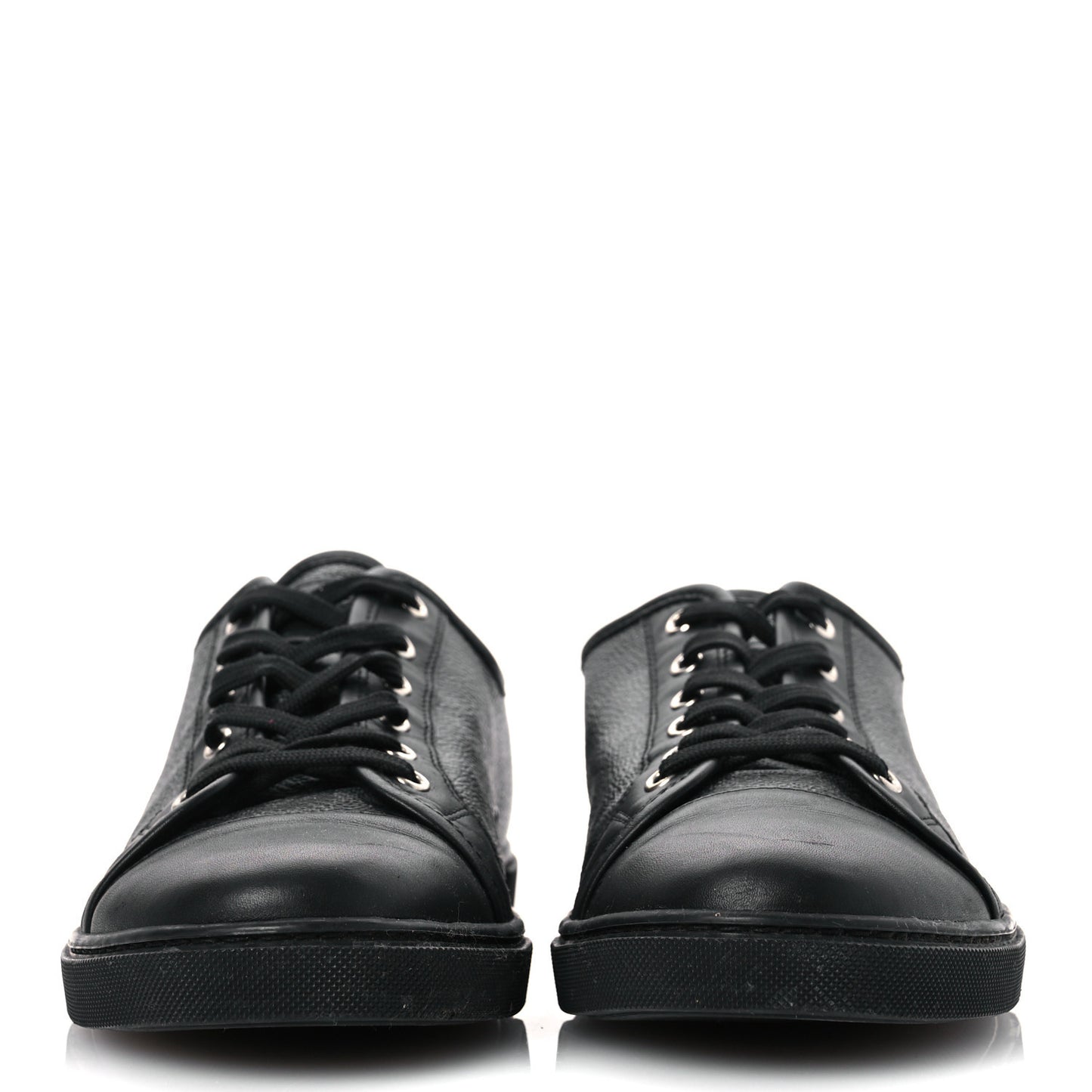 Calfskin Damier Graphite Sneakers 7.5