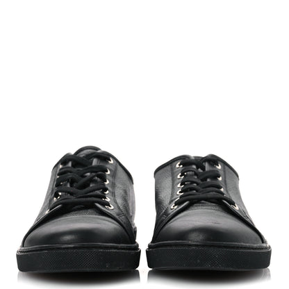 Louis Vuitton Calfskin Damier Graphite Sneakers 7.5 3 of 13