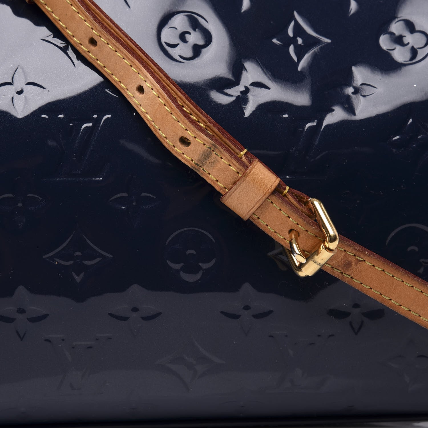Louis Vuitton Vernis Brea MM Grand Bleu 11 of 12
