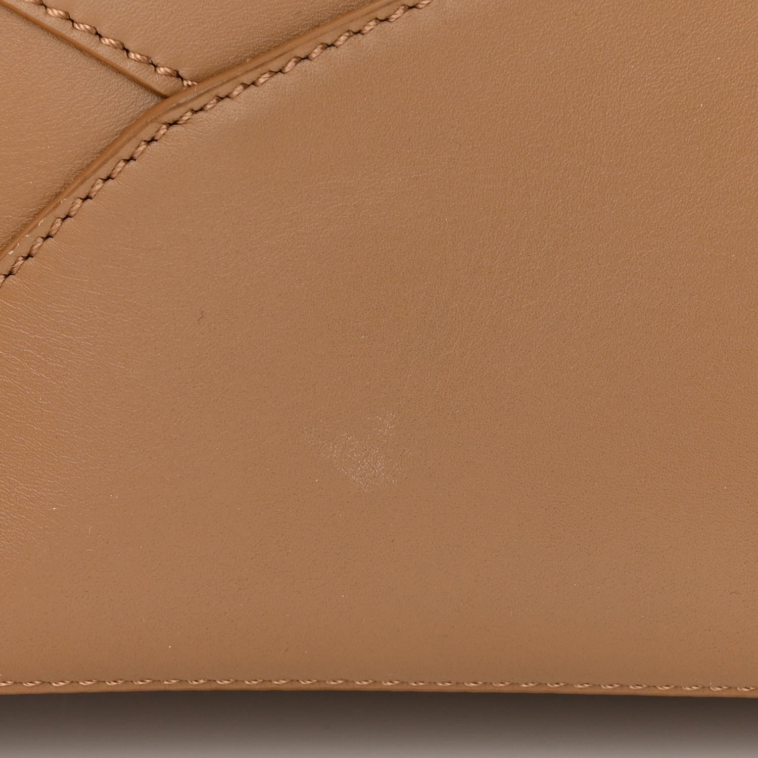 Loewe X SUNA FUJITA Satin Calfskin Mini Lemur Puzzle Edge Bag Brown 11 of 12